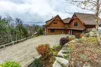 Stunning Mountaintop Retreat with High End Amenities and Four Fireplaces