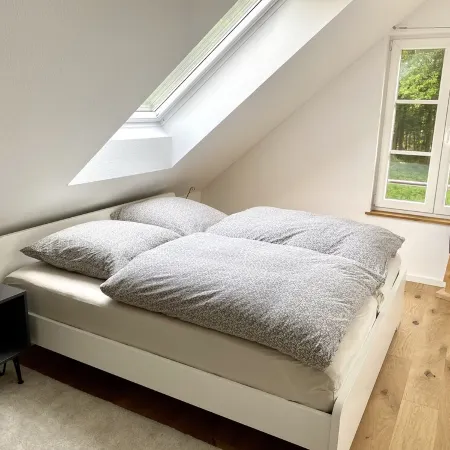 New charming half-timbered house by the lake in the idyllic Münsterland region