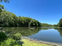 Unique Log Cabin Retreat on 138 Acres, swim, fish, boat, paddleboard, kayak!