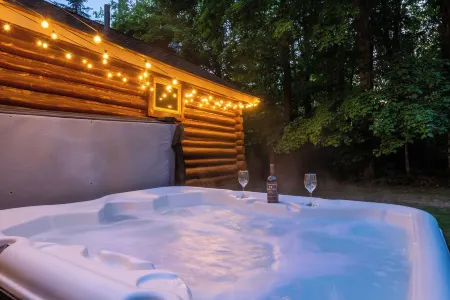Cute Log Cabin! Fall Color Dates Open! Hot Tub! Walloon Lake! Waterpark!