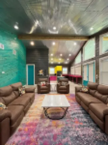 Beautiful cabin on the banks of the Little Missouri River Relief!