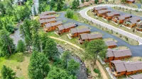 Former Model Home on the Big Thompson River, AC, 1mi to EP & 2mi to RMNP/fishing