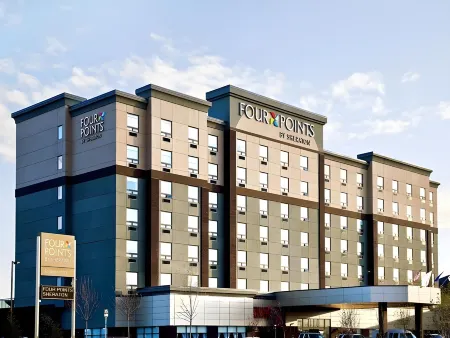 Four Points by Sheraton Calgary Airport Отели рядом с достопримечательностью «TELUS Spark Science Centre»
