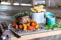 Botlierskop Private Game Reserve - breakfast