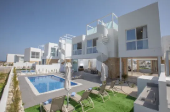 Protaras VIE Bleu Villa Vb14 New 3 Bedroom Villa in the Center of Protaras