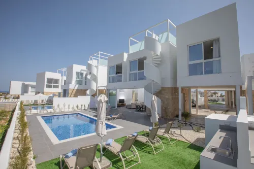 Protaras VIE Bleu Villa Vb14 New 3 Bedroom Villa in the Center of Protaras