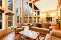 Sunny, Ski-in/Ski-Out Getaway w/ Free WiFi, Mountain Views, & a Game Room