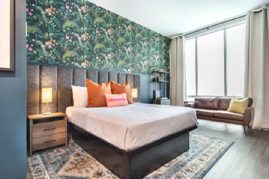 Vibrant Glamour and Soulful Elegance - Chic Downtown Escape