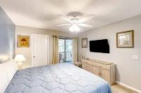 Updated condo near golf with pool, hot tub, & tennis access - balcony, W/D, & AC