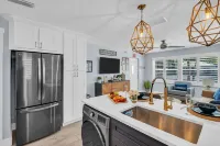 Renovated Beach Retreat – Patio & Hammock, Steps to Sand for the Perfect Escape