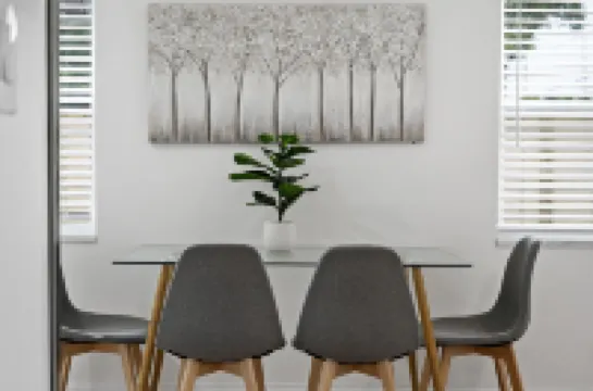 Stylish Duplex with Fenced Backyard and BBQ Grill - Tranquil Escape