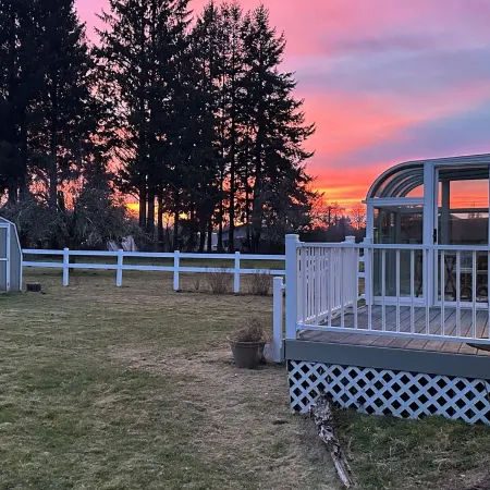Cozy countryside getaway in downtown Forks, Washington.