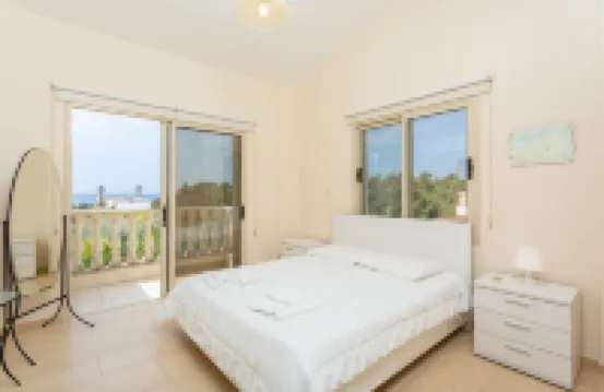 Villa Rose Large Private Pool Walk to Beach Sea Views A C Wifi - 2184