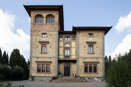 Villa le Querciolaie Отели рядом с достопримечательностью «Podere Sapaio»