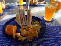La Bella Beach House Cebu - breakfast