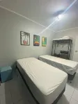 Cozy apartment 3 minutes from Praia Grande for up to 8 people