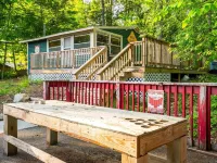 凱特爾灣黑石. 塞巴戈湖海灘通道. 小屋. 火坑. 燒烤爐. 遊戲 卡斯科住宿飯店
