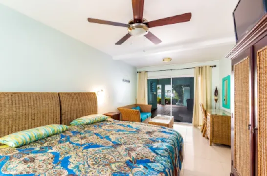 Spacious Oceanfront Villa, private beach and water access, accommodates 12 โรงแรมใน