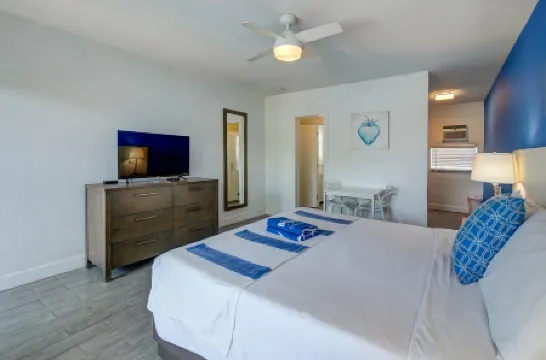 Blue Strawberry by the Sea