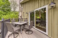 Inviting A-Frame Cabin w/ Saltwater Hot Tub! - Wifi