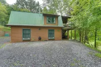 Cozy Creekside Cabin w/ Fire Pit & Views! - 3-Star