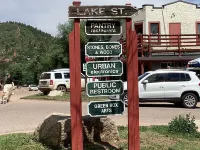 High above the City on Pikes Peak Mountain.