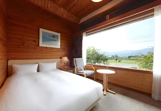 호수 전망 일출 풍경