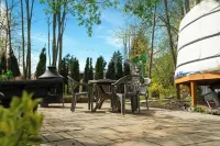 Relax in the City at Our Unique Yurt Retreat