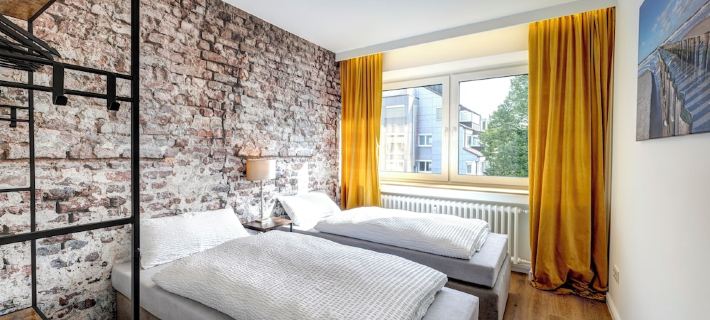Luxury apartment, 140sqm, top location, two parking spaces Hotels in Essen