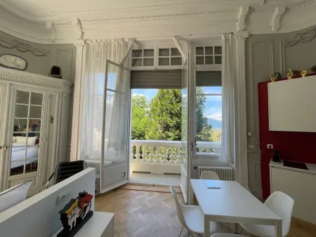 Suite Célestine Palace Excelsior vue lac