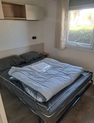 Warm MobileHome at La Palmyre Hotels near Zoo La Palmyre