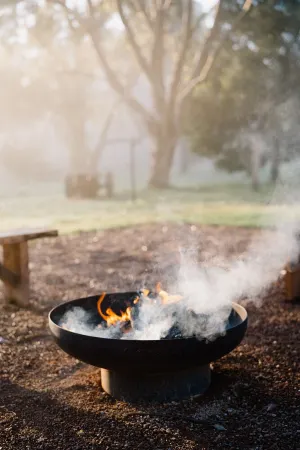 Luxury vineyard log cabin in the Yarra Valley