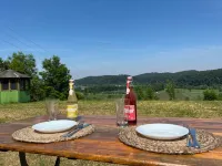 Garten mit Einzigartigem Panoramablick Nähe Tettnang, Bodensee und Messe Hotels in Tettnang