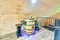 靠近猛獁洞：適合家庭的帶露台小屋！ - 3 星級