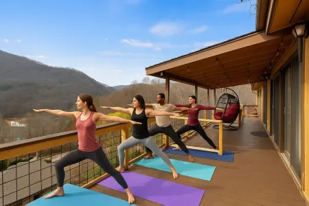 Sky High Retreat - Epic Views, Hot Tub, King Suites, Game Loft, Pet-Friendly