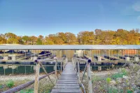 Lakefront Eucha Escape w/ Views & Boat Slip!