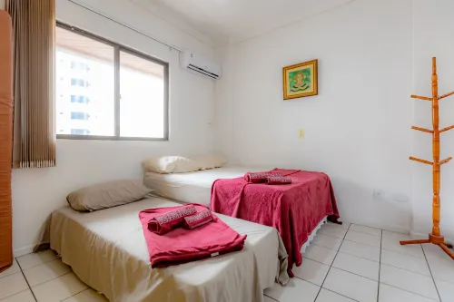 Apartamento com Varanda Churrasqueira e Vista Mar - 4-Star