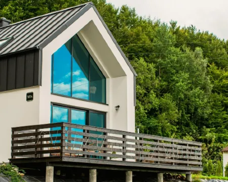 A Comfortable House in Kashubia for 8 People Hotels in Gmina Stężyca
