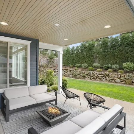 High End New Estate Home in Lake Oswego.  Private suite on 1st level w/o stairs.