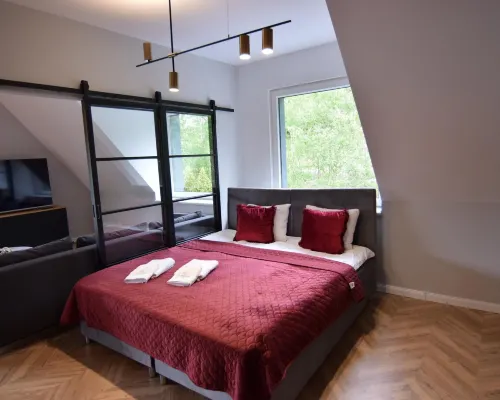 Comfortable Apartment With a Private Sauna Hotels in Gmina Stężyca