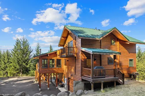 Huge Mt Views, Hgtv Show Log Home - Gated Development, CLE Elum Minutes Away!!! - Alphydda