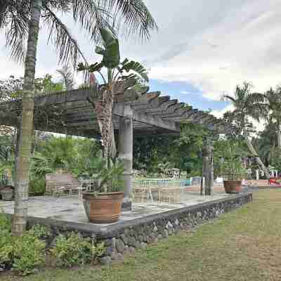 Overlooking Lagoon at Sitio de Amor Hotel Exterior