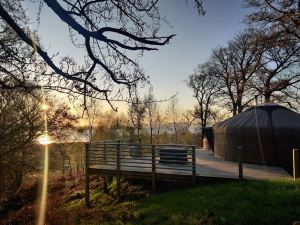 Charming Yurt in Kelburn Estate Near Largs