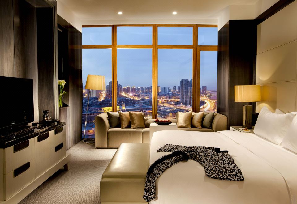 반얀트리 톈진 리버사이드의 고급스러운 로비