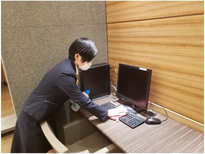 共有エリア スマイルホテル塩釜の写真