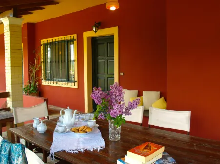 Holiday house near the beach of Ermones and Mirtiotissa in Vatos Corfu