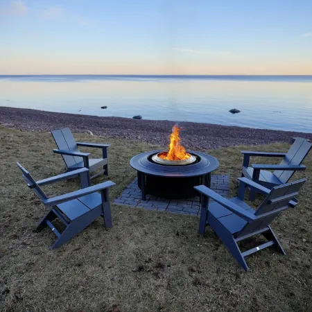 Sisu Shores: Lakefront Home with Private Beach and Wood Burning Sauna