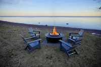 Sisu Shores: Lakefront Home with Private Beach and Wood Burning Sauna