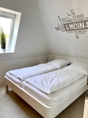 Modern attic apartment in the Bad district