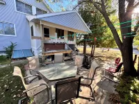 Stately home by Spirit Lake in Menahga